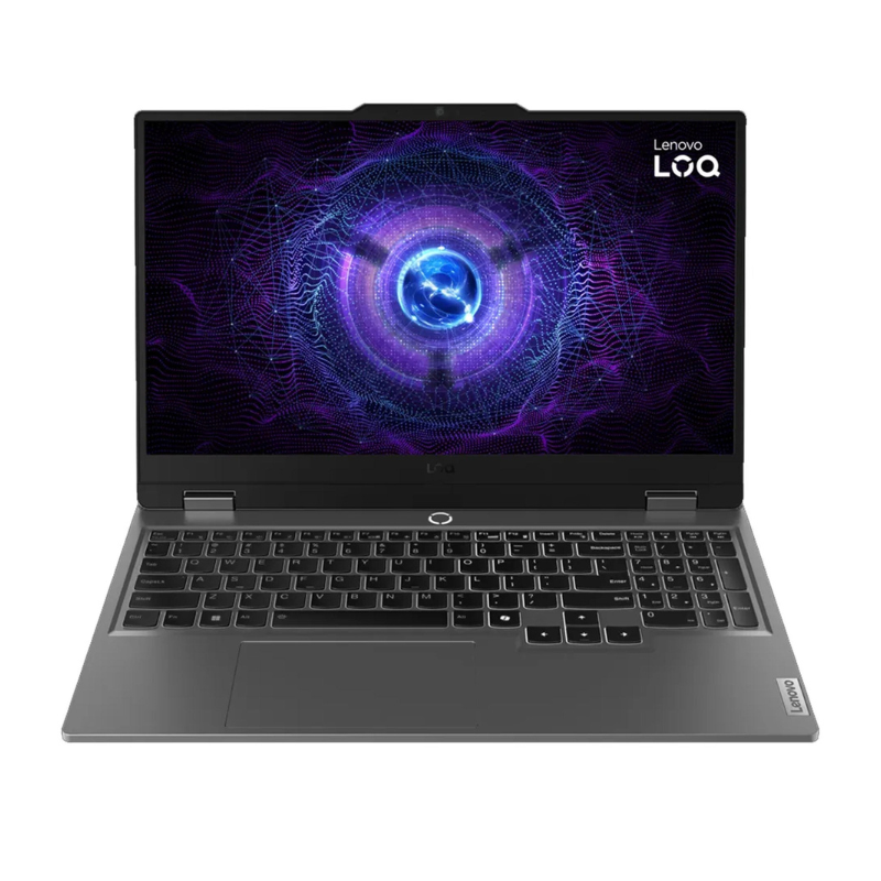 Lenovo LOQ 83JE00D5ED – i7 14700HX – 24GB – 512GB SSD – RTX 5060 8GB – 15.6 inch FHD sRGB 144Hz – Dos ضمان سنتين